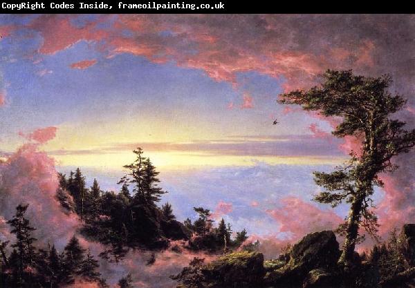 Frederic Edwin Church Above the Clouds at Sunrise